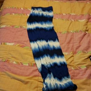 Blue Maxi Skirt